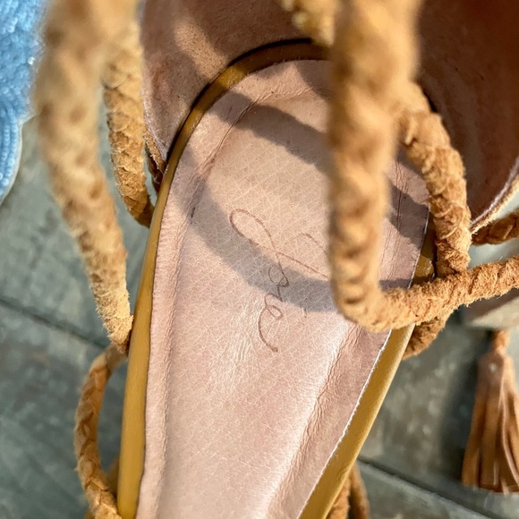 Joie Flo Strappy suede heeled sandal - Picture 3 of 14